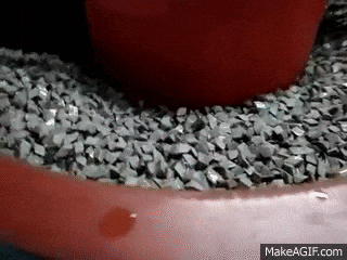 Vibratory Metal Finishing Machine